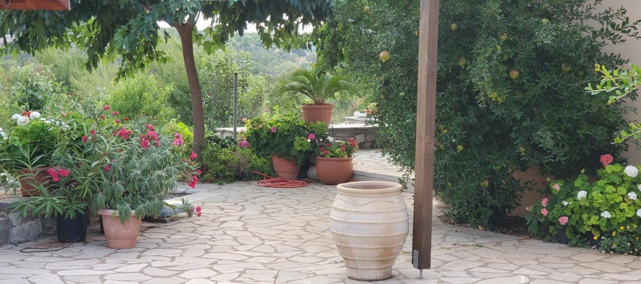 Stone House In A Quiet Landscape, Leonidion Villa Luaran gambar